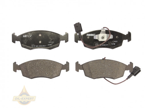 Ferodo Колодки тормозные дисковые FERODO FDB4353 - Картинка 1