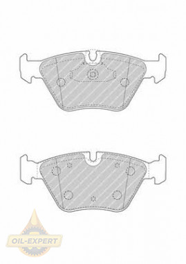 Ferodo Колодки тормозные дисковые FERODO FDB4753 - Картинка 1