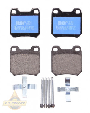 Ferodo Колодки тормозные дисковые FERODO FDB1117 - Картинка 1