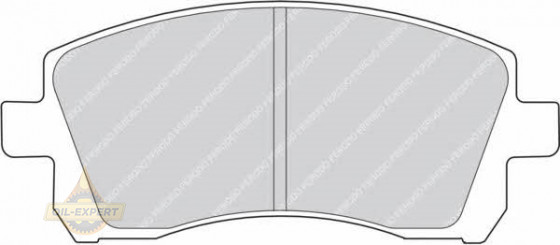 Ferodo Колодки тормозные дисковые FERODO FDB1327 - Картинка 1
