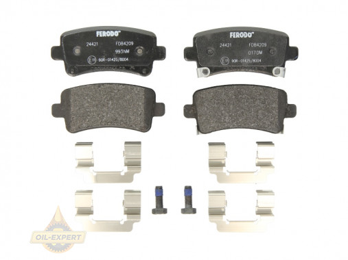 Ferodo Колодки тормозные дисковые FERODO FDB4209 - Картинка 1