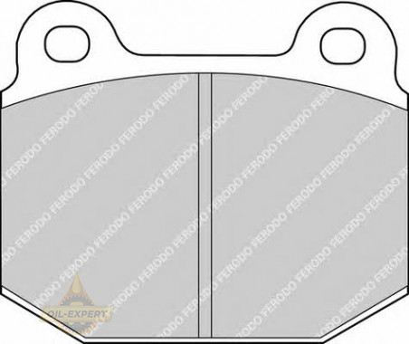 Ferodo Колодки тормозные дисковые FERODO FDB116 - Картинка 1