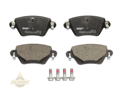 Ferodo Колодки тормозные дисковые FERODO FDB1416 - Картинка 1