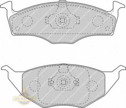 Ferodo Колодки тормозные дисковые FERODO FDB1517 - Картинка 1