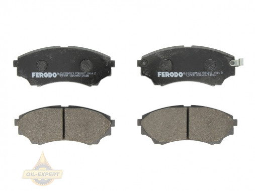 Ferodo Колодки тормозные дисковые FERODO FDB1817 - Картинка 1