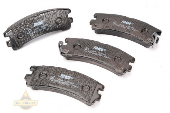Ferodo Колодки тормозные дисковые FERODO FDB1029 - Картинка 1