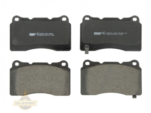 Ferodo Колодки тормозные дисковые FERODO FDB1968 - Картинка 1