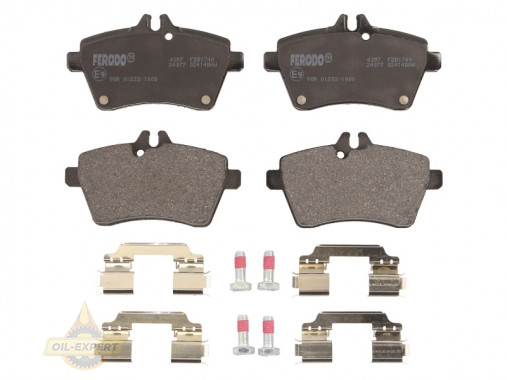 Ferodo Колодки тормозные дисковые FERODO FDB1749 - Картинка 1