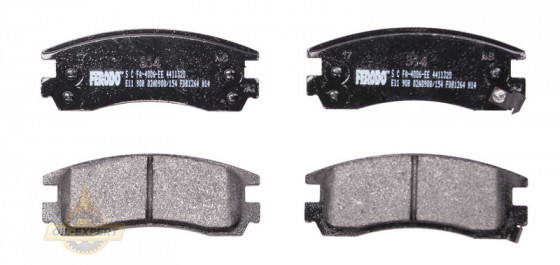 Ferodo Колодки тормозные дисковые FERODO FDB1264 - Картинка 1