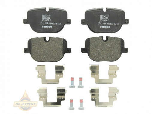 Ferodo Колодки тормозные дисковые FERODO FDB4106 - Картинка 1