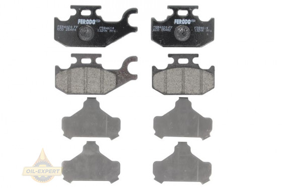 Ferodo Колодки тормозные дисковые FERODO FDB4614 - Картинка 1