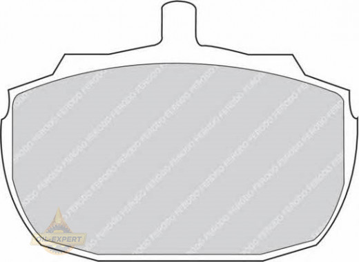 Ferodo Колодки тормозные дисковые FERODO FDB832 - Картинка 1