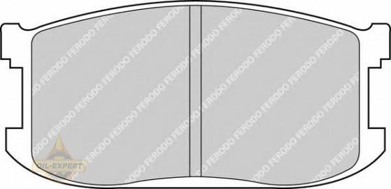 Ferodo Колодки тормозные дисковые FERODO FDB241 - Картинка 1