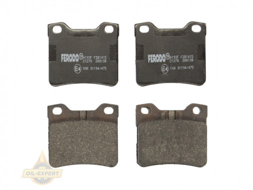 Ferodo Колодки тормозные дисковые FERODO FDB1415 - Картинка 1