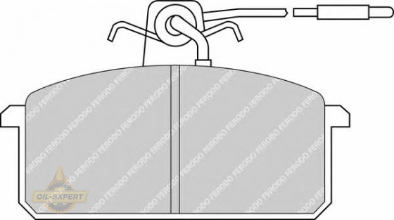 Ferodo Колодки тормозные дисковые FERODO FDB364 - Картинка 1