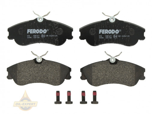 Ferodo Колодки тормозные дисковые FERODO FDB1477 - Картинка 1