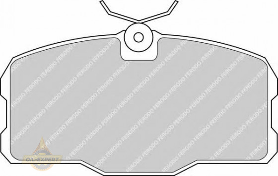 Ferodo Колодки тормозные дисковые FERODO FDB354 - Картинка 1