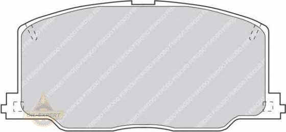 Ferodo Колодки тормозные дисковые FERODO FDB602 - Картинка 1