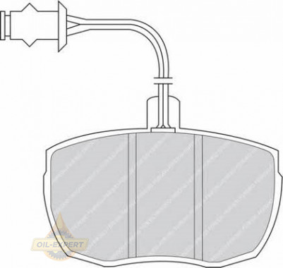 Ferodo Колодки тормозные дисковые FERODO FDB841 - Картинка 1