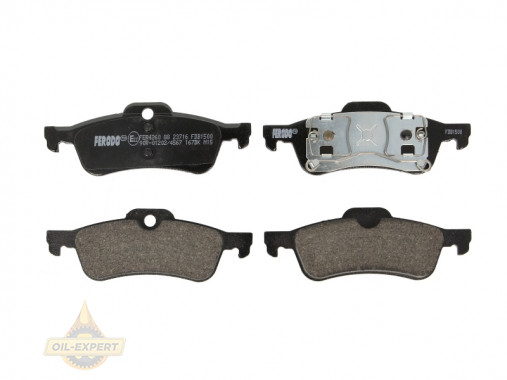 Ferodo Колодки тормозные дисковые FERODO FDB1500 - Картинка 1