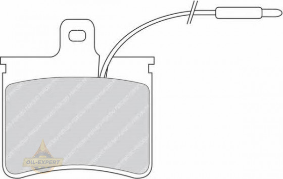 Ferodo Колодки тормозные дисковые FERODO FDB272 - Картинка 1
