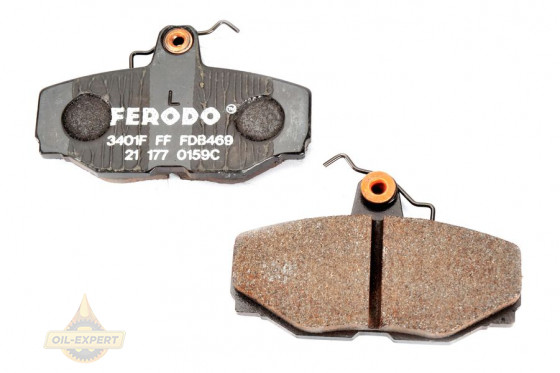 Ferodo Колодки тормозные дисковые FERODO FDB469 - Картинка 2
