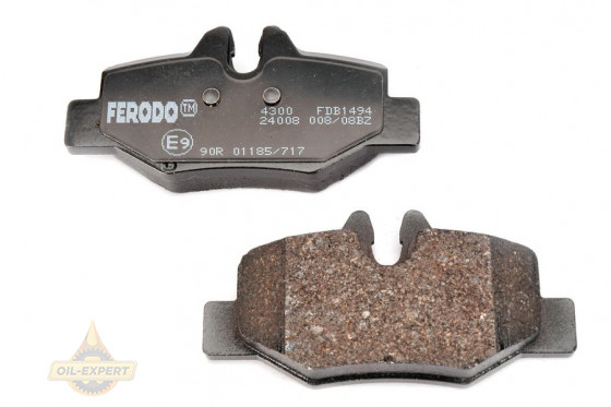 Ferodo Колодки гальмівні дискові FERODO FDB1494 - Заображення 2