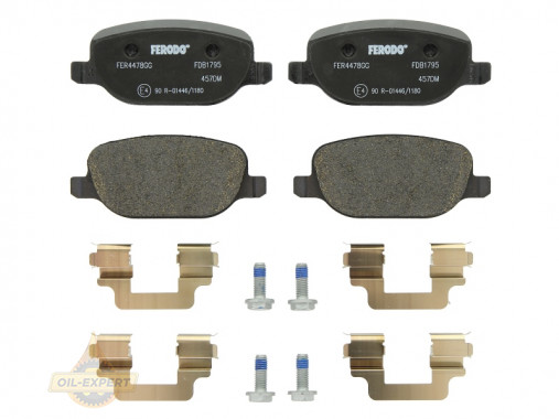 Ferodo Колодки тормозные дисковые FERODO FDB1795 - Картинка 1