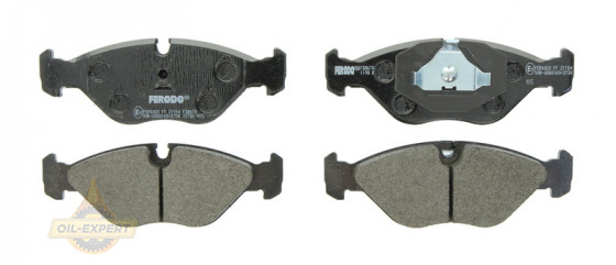 Ferodo Колодки тормозные дисковые FERODO FDB670 - Картинка 1