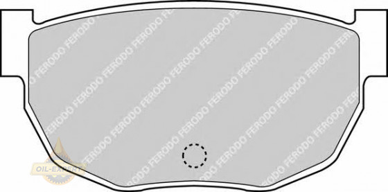 Ferodo Колодки тормозные дисковые FERODO FDB284 - Картинка 1