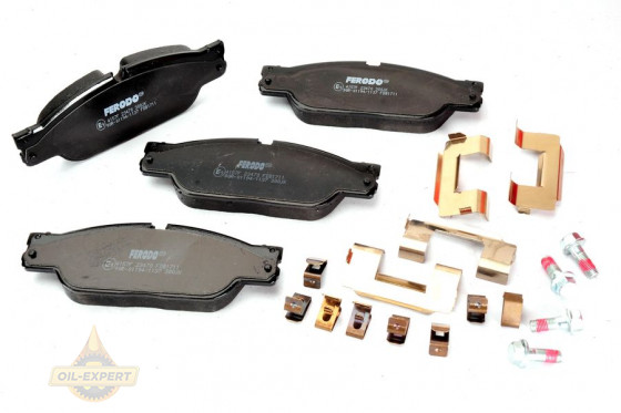 Ferodo Колодки тормозные дисковые FERODO FDB1711 - Картинка 1