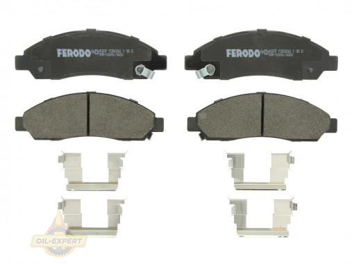 Ferodo Колодки гальмівні дискові FERODO FDB1816 - Заображення 1
