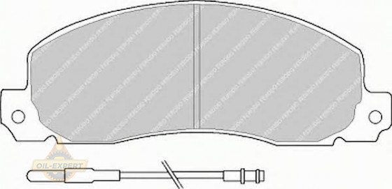 Ferodo Колодки тормозные дисковые FERODO FVR414 - Картинка 1