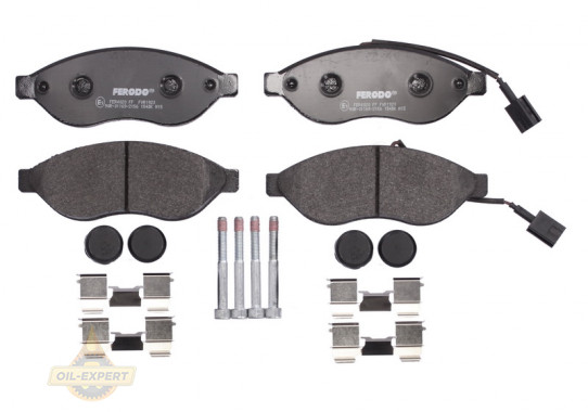 Ferodo Колодки тормозные дисковые FERODO FVR1923 - Картинка 1