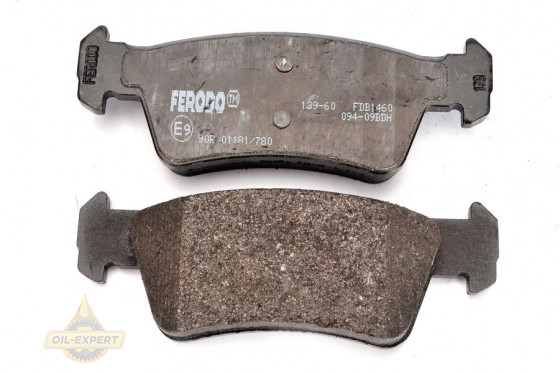 Ferodo Колодки тормозные дисковые FERODO FDB1460 - Картинка 2