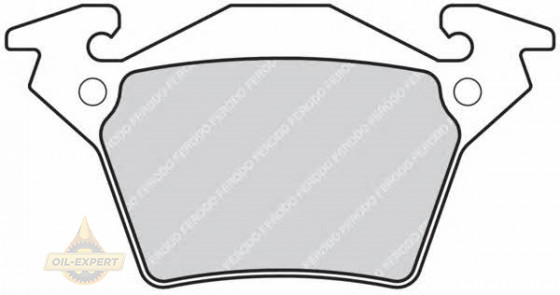 Ferodo Колодки тормозные дисковые FERODO FDB1305 - Картинка 1