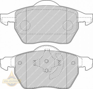 Ferodo Колодки тормозные дисковые FERODO FDB1495 - Картинка 1