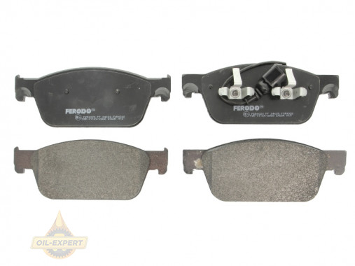 Ferodo Колодки тормозные дисковые FERODO FVR4302 - Картинка 1