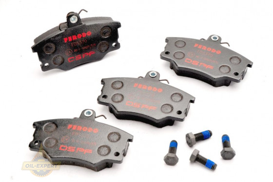 Ferodo Колодки тормозные дисковые FERODO FDS370 - Картинка 1