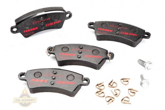 Ferodo Колодки тормозные дисковые FERODO FDS1370 - Картинка 1