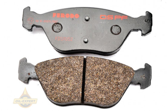 Ferodo Колодки тормозные дисковые FERODO FDS1052 - Картинка 2