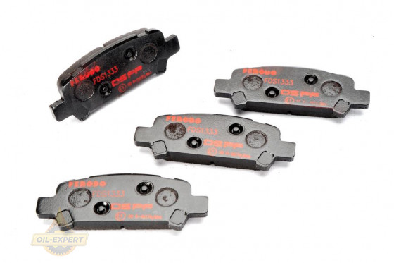 Ferodo Колодки тормозные дисковые FERODO FDS1333 - Картинка 1