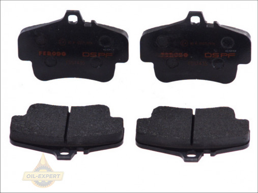 Ferodo Колодки тормозные дисковые FERODO FDS1435 - Картинка 1