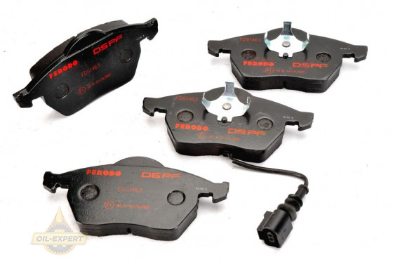 Ferodo Колодки тормозные дисковые FERODO FDS1463 - Картинка 1