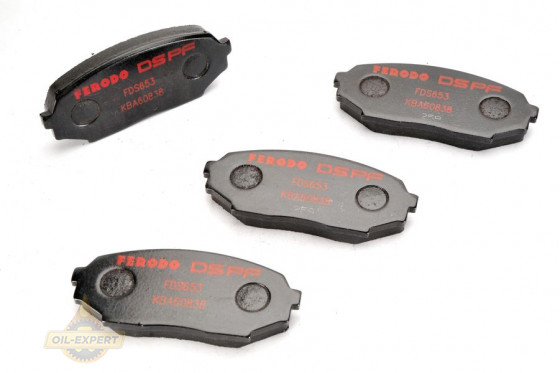 Ferodo Колодки тормозные дисковые FERODO FDS653 - Картинка 1