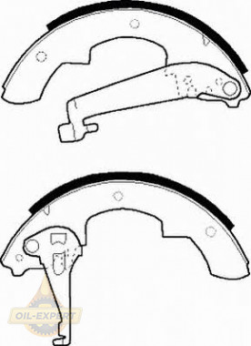 Ferodo Колодки тормозные барабанные FERODO FSB178 - Картинка 1