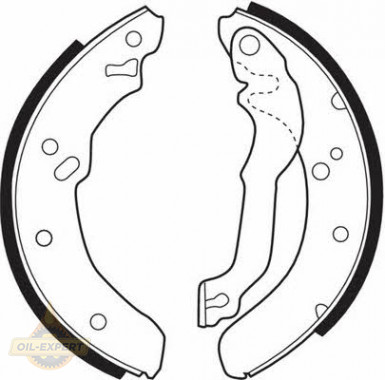 Ferodo Колодки тормозные барабанные FERODO FSB226 - Картинка 1