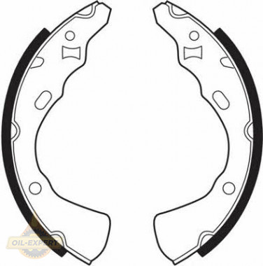 Ferodo Колодки тормозные барабанные FERODO FSB264 - Картинка 1
