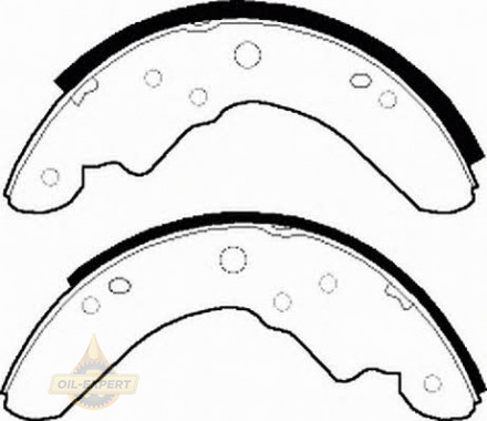 Ferodo Колодки тормозные барабанные FERODO FSB386 - Картинка 1
