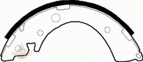 Ferodo Колодки тормозные барабанные FERODO FSB402 - Картинка 1